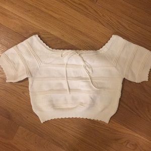 Urban outfitters kimchi blue knit crop top